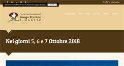 Desktop Screenshot of fieradialbareto.it